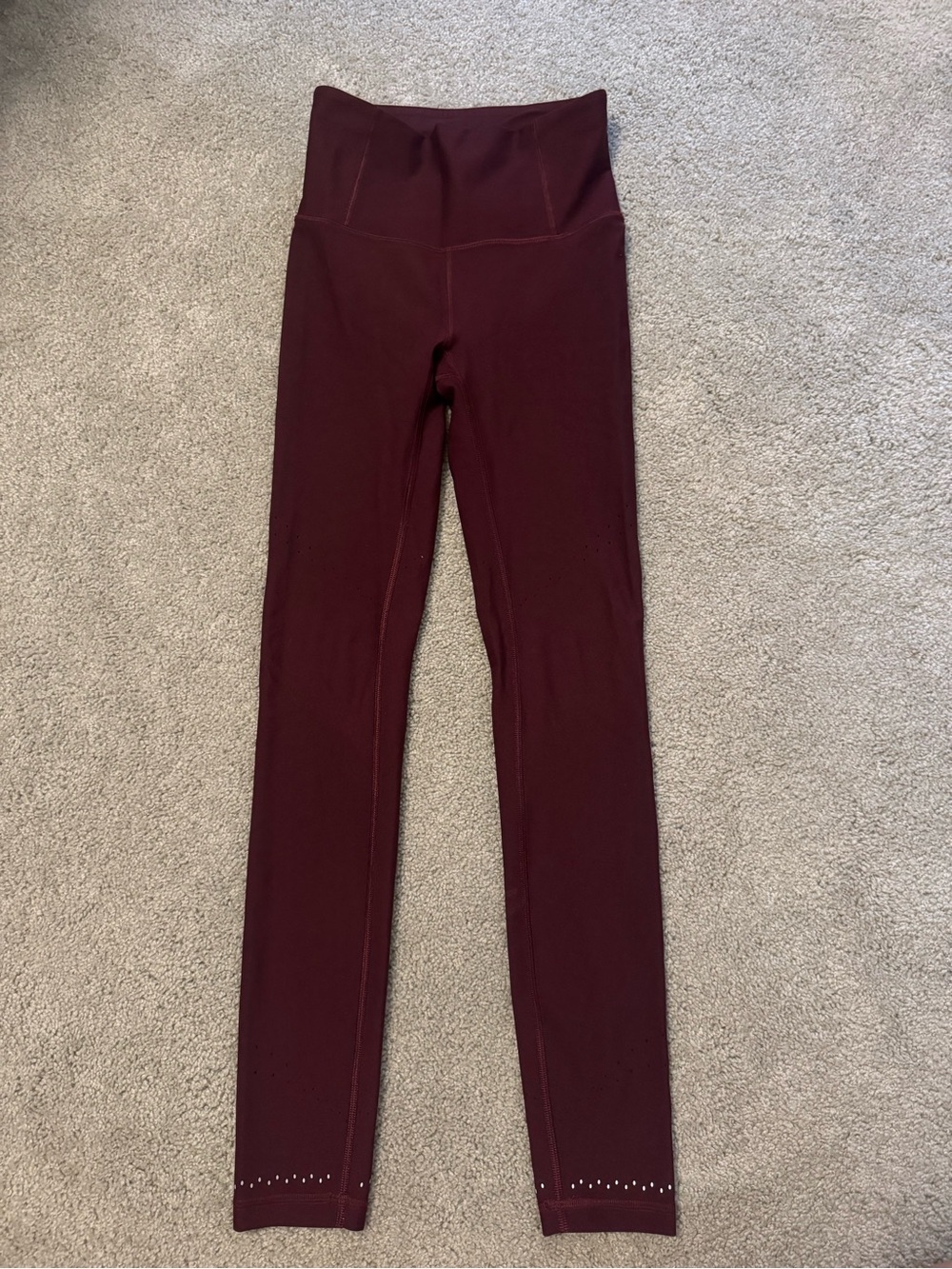 lululemon athletica Deep Wine High-Rise Leggings